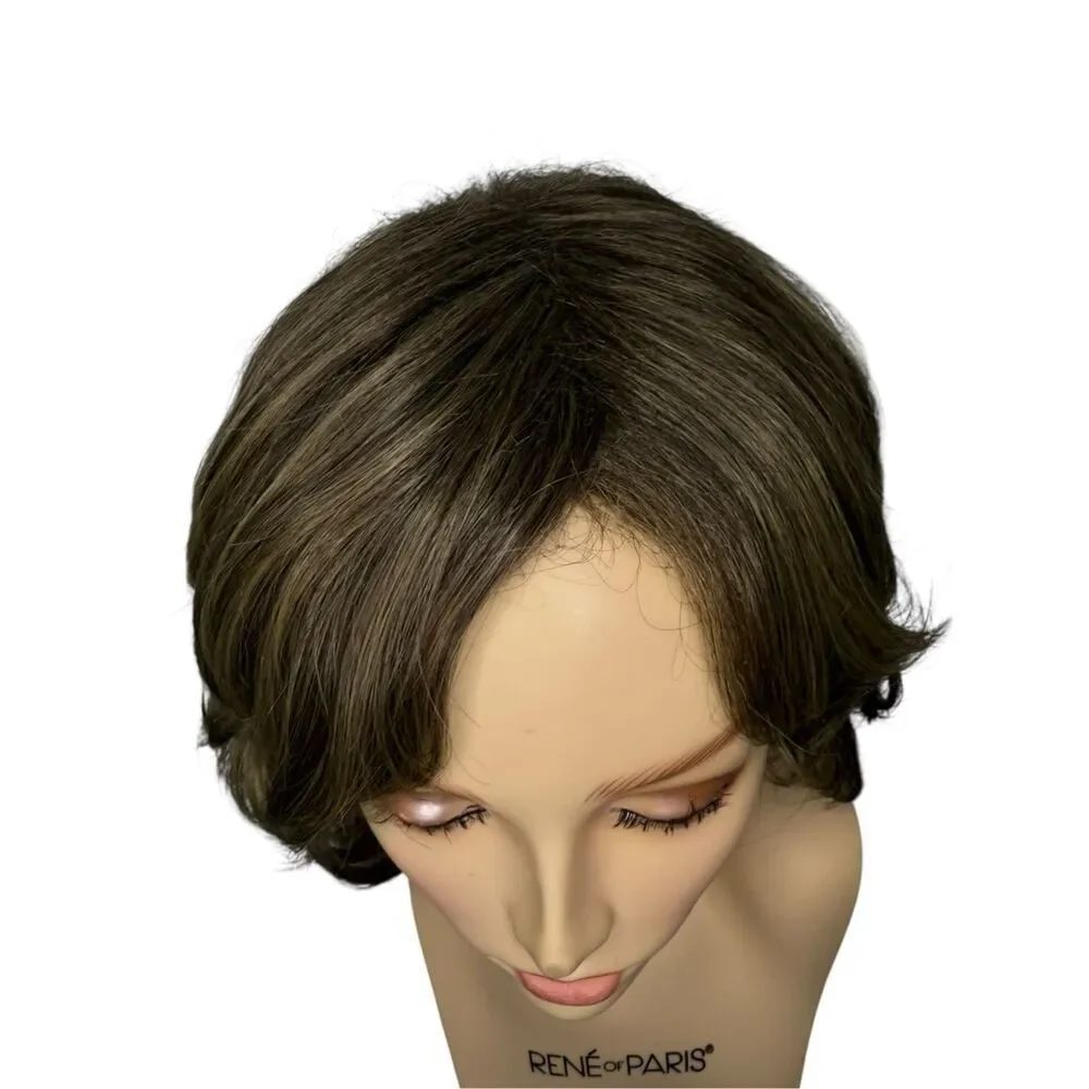 13” Light‎ Brown Short Synthetic Hair Bob Wig NEW